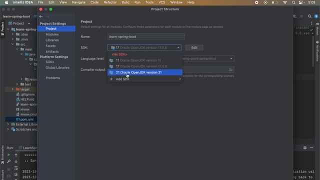 Project SDK vs Module SDK in IntelliJ Idea - Spring Boot Project смотреть онлайн