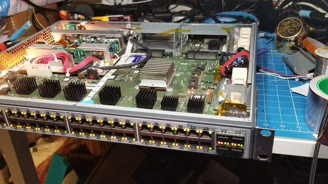 10GB RGB Gaming Switch - HPE 2910al смотреть онлайн