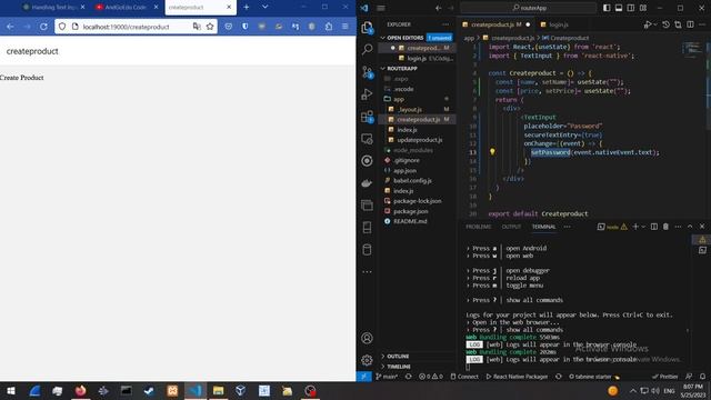 React Native Crash Course - 5# TextInput (Handle User Input) смотреть онлайн