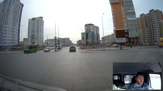 Тюмень / Мини-Проезд по новым райончикам. смотреть онлайн