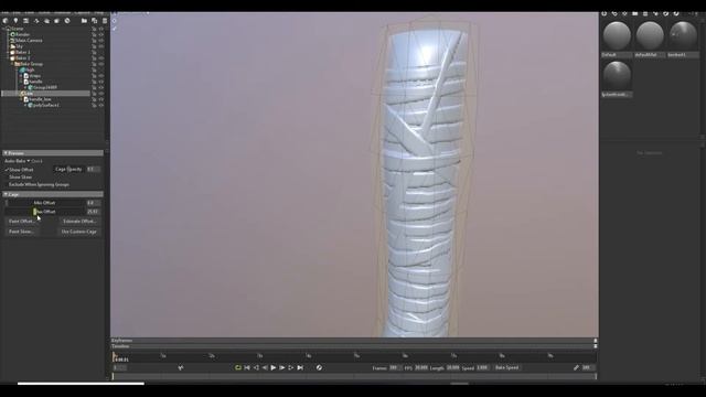 How to bake Normal Map in Marmoset Toolbag for beginner смотреть онлайн