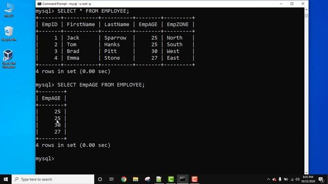 SELECT DISTINCT Statement in MySQL | How to Select distinct records from columns смотреть онлайн