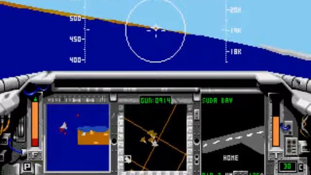 F 15 Strike Eagle II SEGA Genesis смотреть онлайн