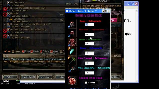Refinery Items Hack + Socket - By Farius смотреть онлайн
