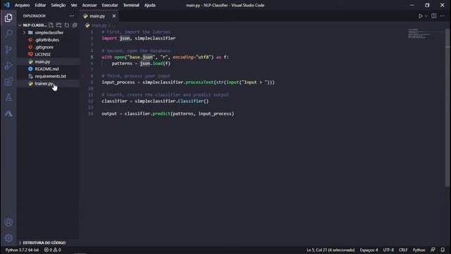 Classificador de Texto Simples em Python - Programação смотреть онлайн