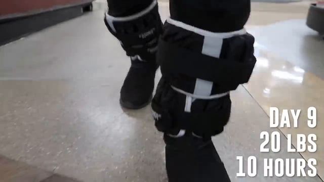 I wore Rock Lee's leg Weights for TWO WEEKS, did I get faster??? смотреть онлайн