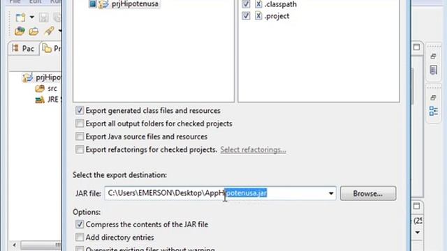 Crear Archivo .jar con Eclipse смотреть онлайн