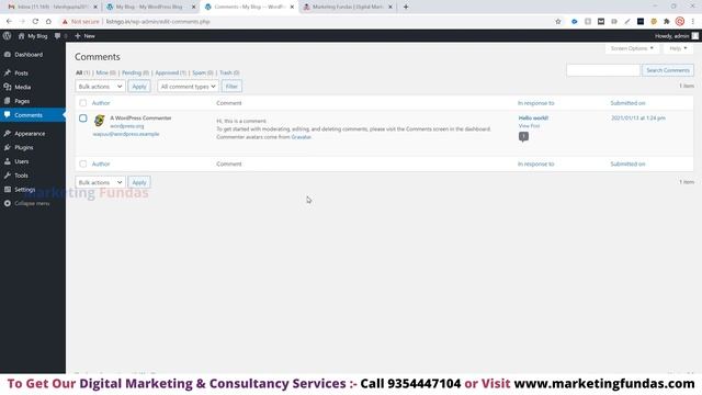 WordPress Admin Panel Tutorial | WordPress Dashboard Tutorial 2021 | WordPress Admin Dashboard смотреть онлайн