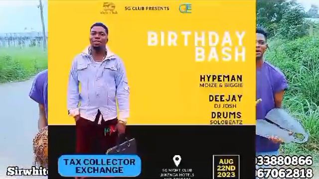 Happy birthday to my Boss Oracle made the Tax Collector Exchange on 22nd of August смотреть онлайн