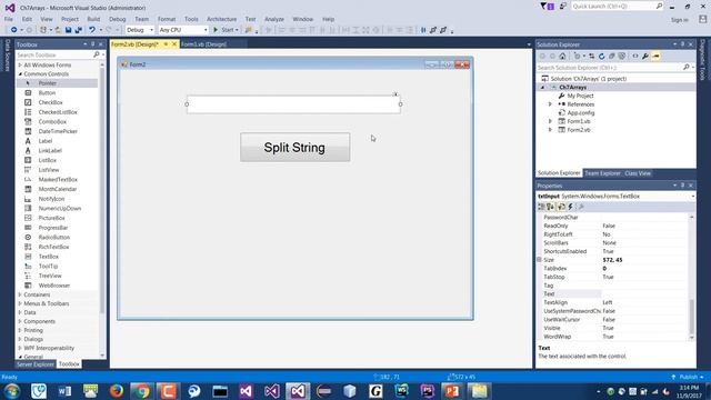 Visual Basic Programming - For Each Loop and Splitting Strings into Arrays смотреть онлайн