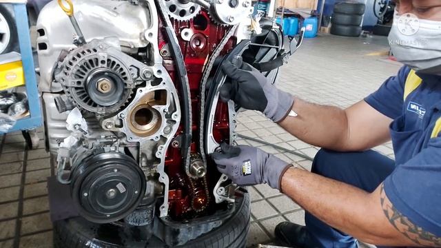 REPLACE TIMING CHAIN SET AND OTHER PARTS(TOYOTA CAMRY 1AZ-FE//T.M.TVCHANNEL/WATCH смотреть онлайн