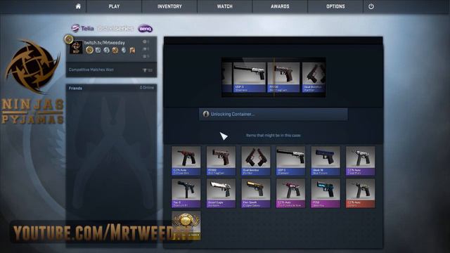 CS:GO - Weapon Case 3 Opening! смотреть онлайн
