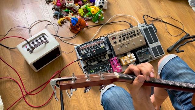 Acoustic Guitar Pedalboard | Looper | Мой педалборд для акустической гитары #pedalboard