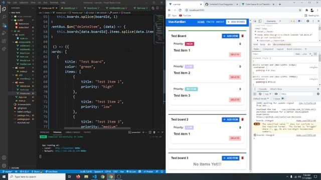 Vue JS For Beginners with ADVANCE PROJECT - 12 saving data in local storage смотреть онлайн