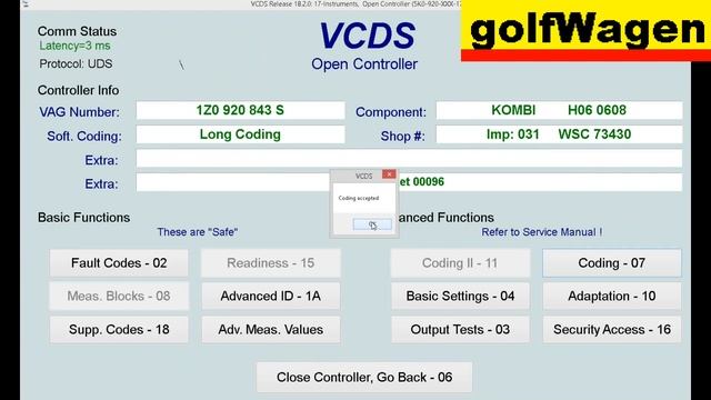 VW Golf 6 how to activate big digital speedometer смотреть онлайн