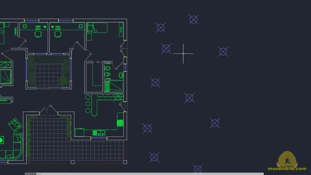 Como cambiar el estilo de los puntos en AutoCAD смотреть онлайн