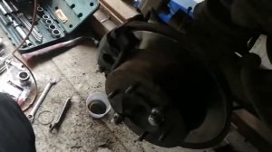 Ремонт тормозного поршня и замена уплотнений Паджеро 2
