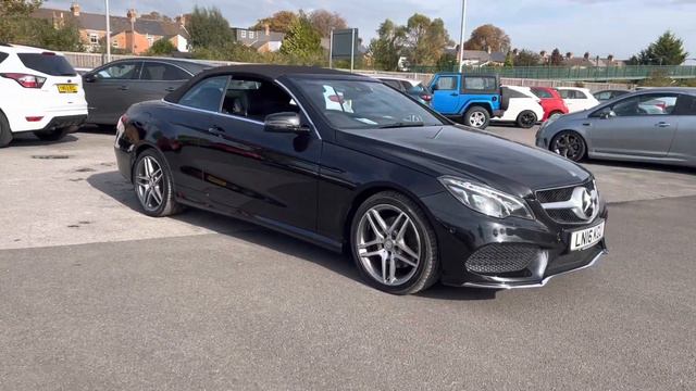 Mercedes-Benz E220 E-Class Convertible Bluetec AMG Line