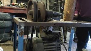 Винтовой дровокол своими руками 220вольт