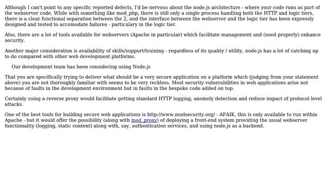 Is Node.js mature for enterprise security? (3 Solutions!!) смотреть онлайн