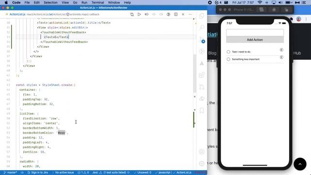 Building a Goal-Focused App in React Native - Session 1 смотреть онлайн