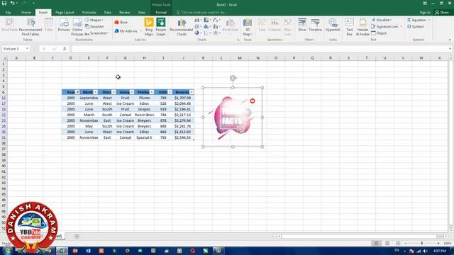 MS EXCEL 2007 2010 2013 2016 |INSERT MENU l LECTURE NO 4| смотреть онлайн