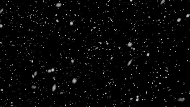 Футаж "сильный снег на черном фоне" смотреть онлайн