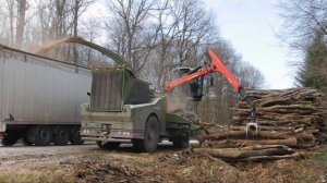 Самоходные дробилки древесины Pezzolato в работе