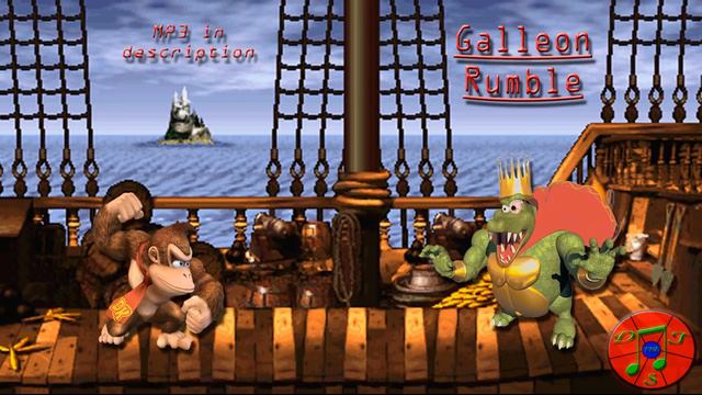 Donkey Kong Country Eurobeat - Galleon Rumble [Gangplank Galleon, Boss (DKL)] смотреть онлайн