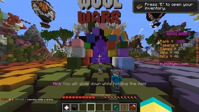 So I CHEATED in Wool Wars with Creative Mode... смотреть онлайн