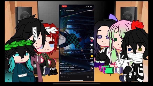 Hashiras react to Tanjiro Kamado||Muitan & Giyuutan||Part 1|| смотреть онлайн