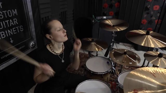 Periphery - Alpha (drum cover by Vicky Fates) смотреть онлайн