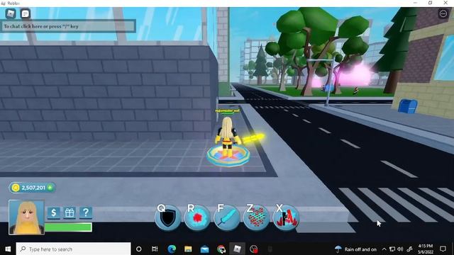 Magik X-Men Skin Gameplay Roblox (Heroes: Online World) смотреть онлайн