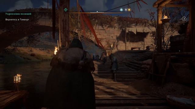 Assassins Creed: Вальгалла на XBOX ONE X (на русском) Глава 13: Новый Король Мерсии. смотреть онлайн