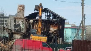 Снос Деревянного Дома.