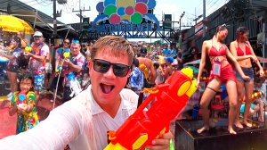 БЕЗУМИЕ в Таиланде - Пхукет затопило! Как отмечают СонгКран - Тайский Новый Год