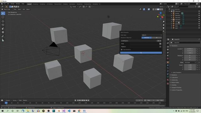 Blender Quick Tips – How To Rename Multiple Objects At Once смотреть онлайн