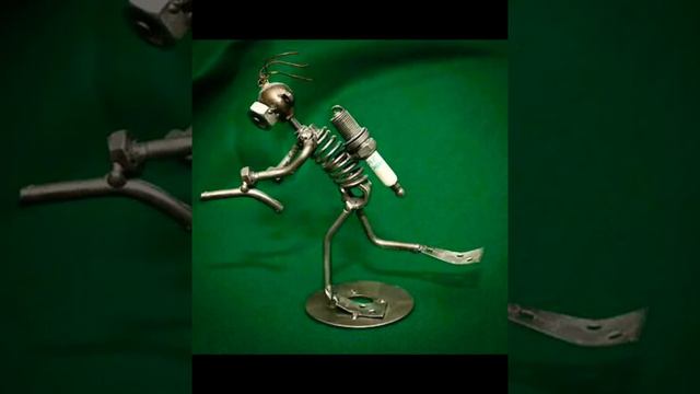 80+Spark Plug Welded Art Ideas | Scrap Metal Products | Airplane Art