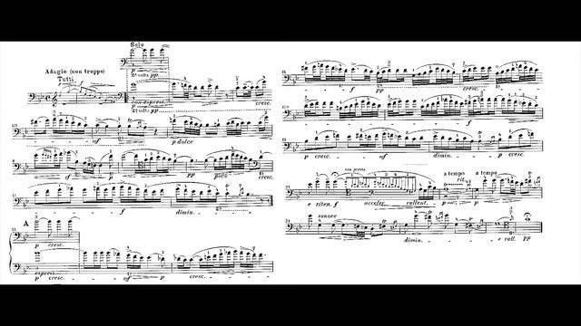 Boccherini Cello Concerto No.9 G.482 B flat major 鮑凱利尼 大提琴 協奏曲 第9號 ボッケリーニ 482 Score Sheet 譜 【Kero】 смотреть онлайн