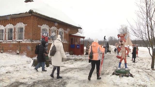 Деревня Простоквашино - центр притяжения. смотреть онлайн