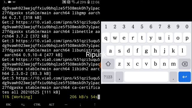 Termux error update | wrong sources.list solution смотреть онлайн