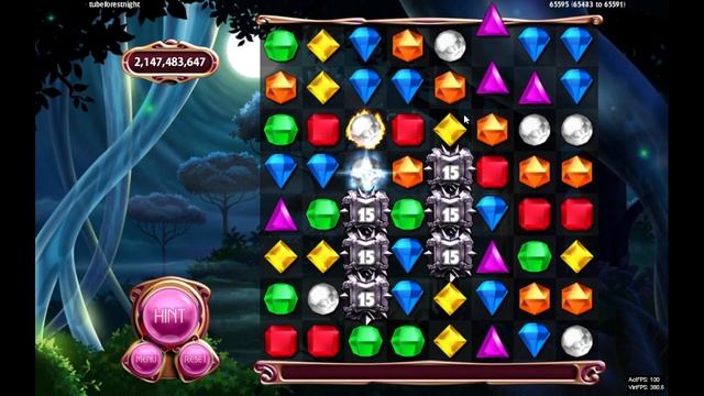 Bejeweled 3 Plus 1.17 - Sandbox 2,147,483,647 (or 8,152,483?) смотреть онлайн