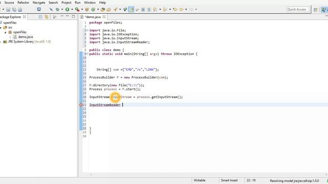 open any file or software using java смотреть онлайн