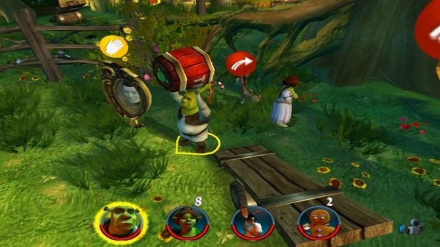 Прохождение игры Shrek 2: Team Action Часть 1 смотреть онлайн