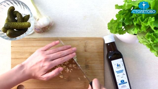Салат с курицей и корнишонами | Рецепт от Столетово смотреть онлайн