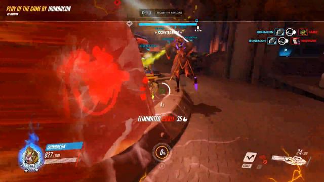 OVERWATCH: Winston Crazy ULT смотреть онлайн