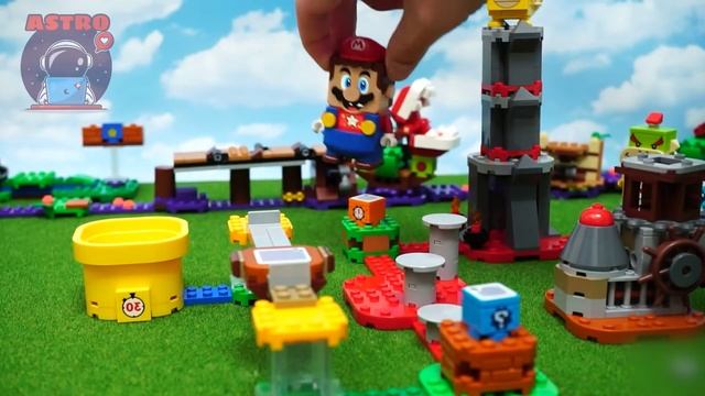 LEGO SUPER MARIO - построить игровую площадку смотреть онлайн