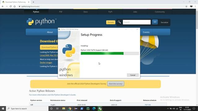 How to install python 3.9 in window 10 смотреть онлайн
