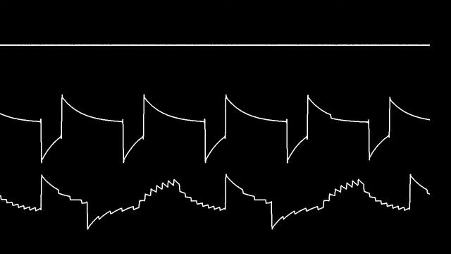 Game Boy Color "Pokémon Crystal - Legendary Dogs Battle" oscilloscope view смотреть онлайн