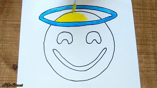 Эмодзи с Нимбом😇#эмодзи #смайлики смотреть онлайн